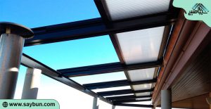سقف متحرک پلی کربنات
